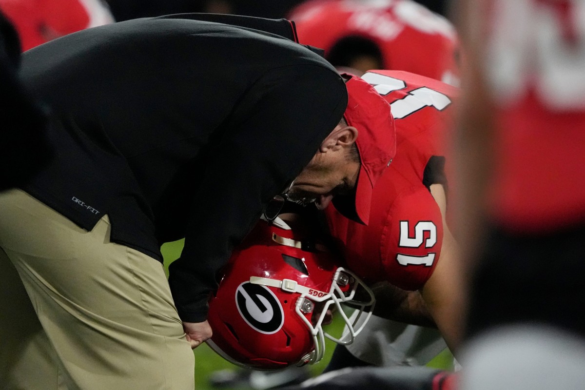 Georgia Offensive Coordinator Mike Bobo