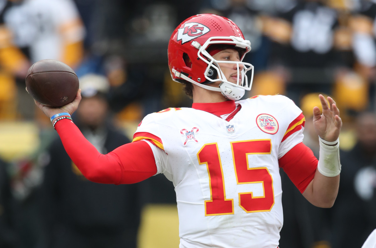 Kansas City Chiefs quarterback Patrick Mahomes