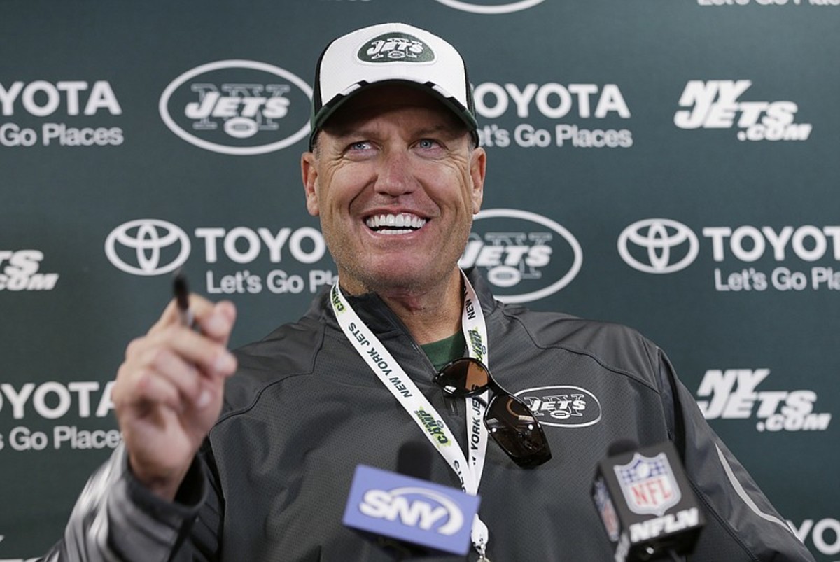 Jets - Rex Ryan laughing