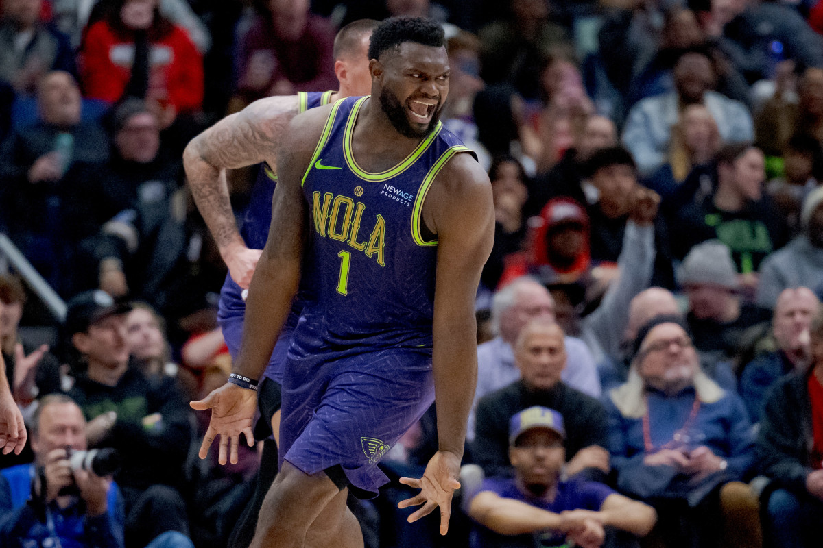 Why Zion Williamson Won't Play vs. Mavericks on Wednesday Night - Athlon Sports