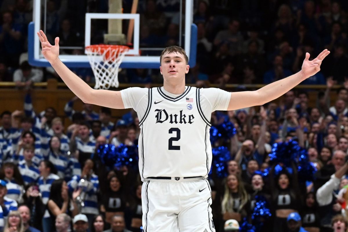 Duke Posts 4-Word Message After Cooper Flagg's Historic Performance -  Athlon Sports