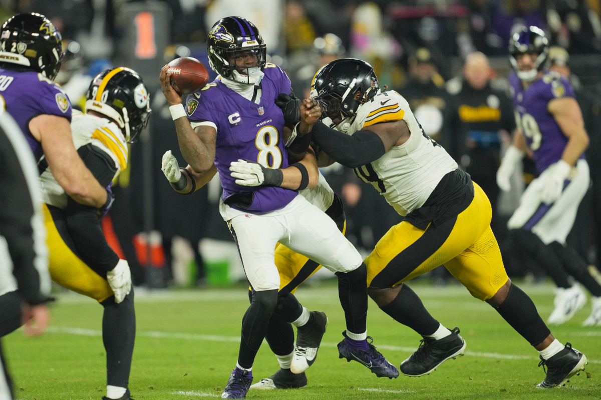 Baltimore Ravens quarterback Lamar Jackson