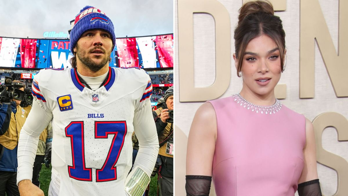 Buffalo Bills QB Josh Allen and singer/actress Hailee Steinfeld