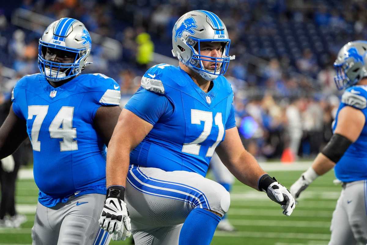 Detroit Lions will be without Kevin Zeitler vs Commanders - Athlon Sports