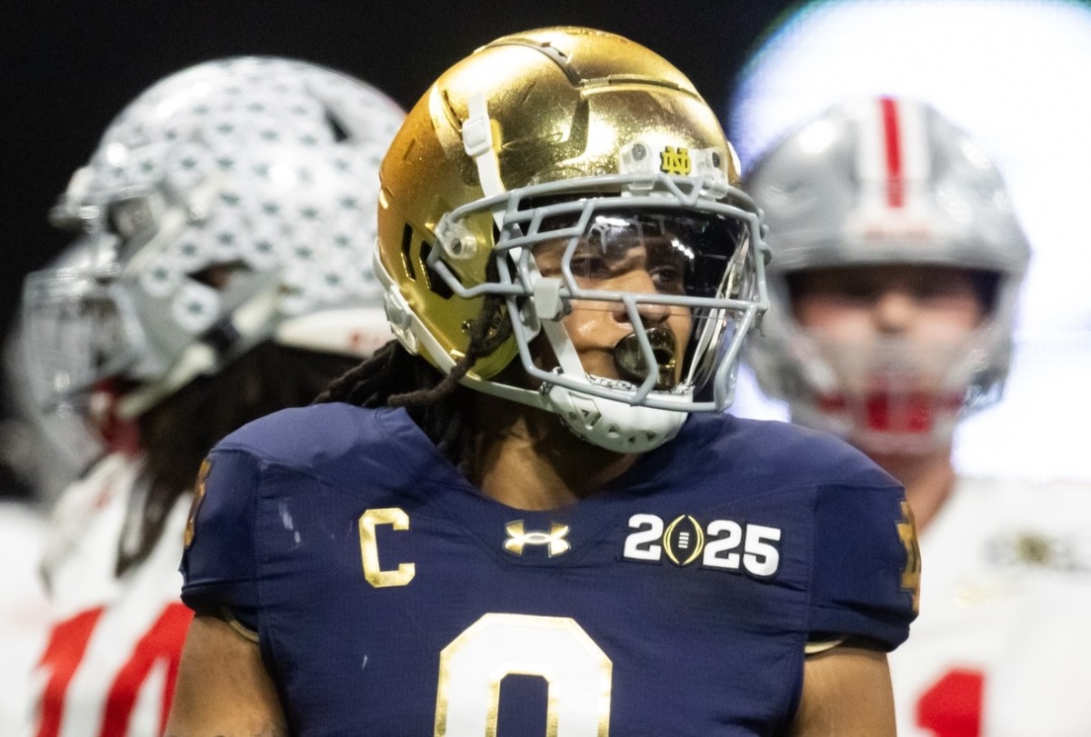 Notre Dame Fighting Irish safety Xavier Watts