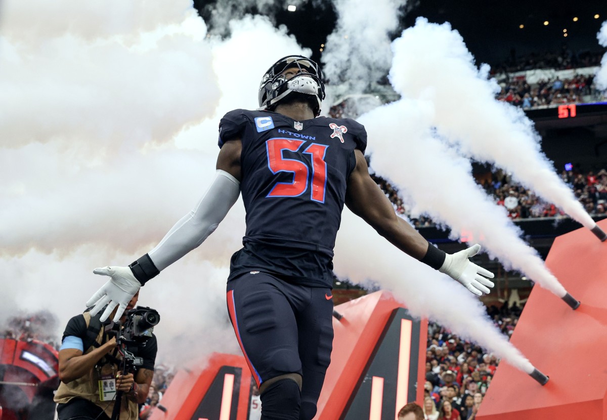 Houston Texans defensive end Will Anderson Jr.