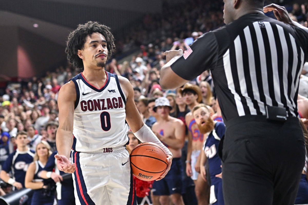 Gonzaga basketball guard Ryan Nembhard mocked to Memphis Grizzlies in NBA draft - Athlon Sports
