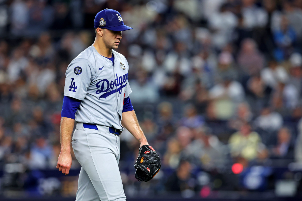 Los Angeles Dodgers pitcher Jack Flaherty.