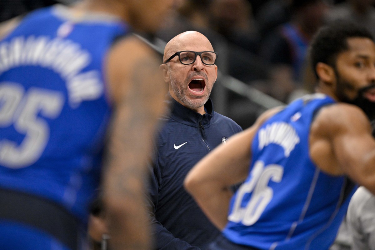 Dallas Mavericks head coach Jason Kidd