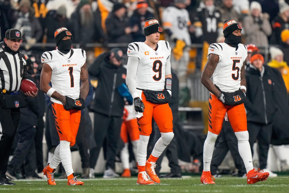 Cincinnati's Joe Burrow Reacts to Bengals Major 'The Right Guys' Signings  of Ja'Marr Chase and Tee Higgins - Athlon Sports