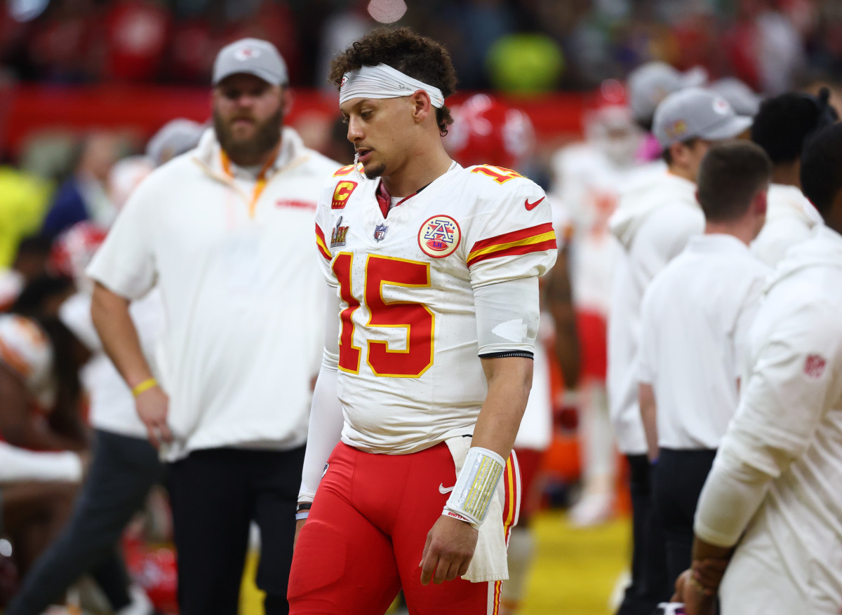 Patrick Mahomes Assigns Blame After Chiefs' Loss in Super Bowl LIX - Athlon  Sports