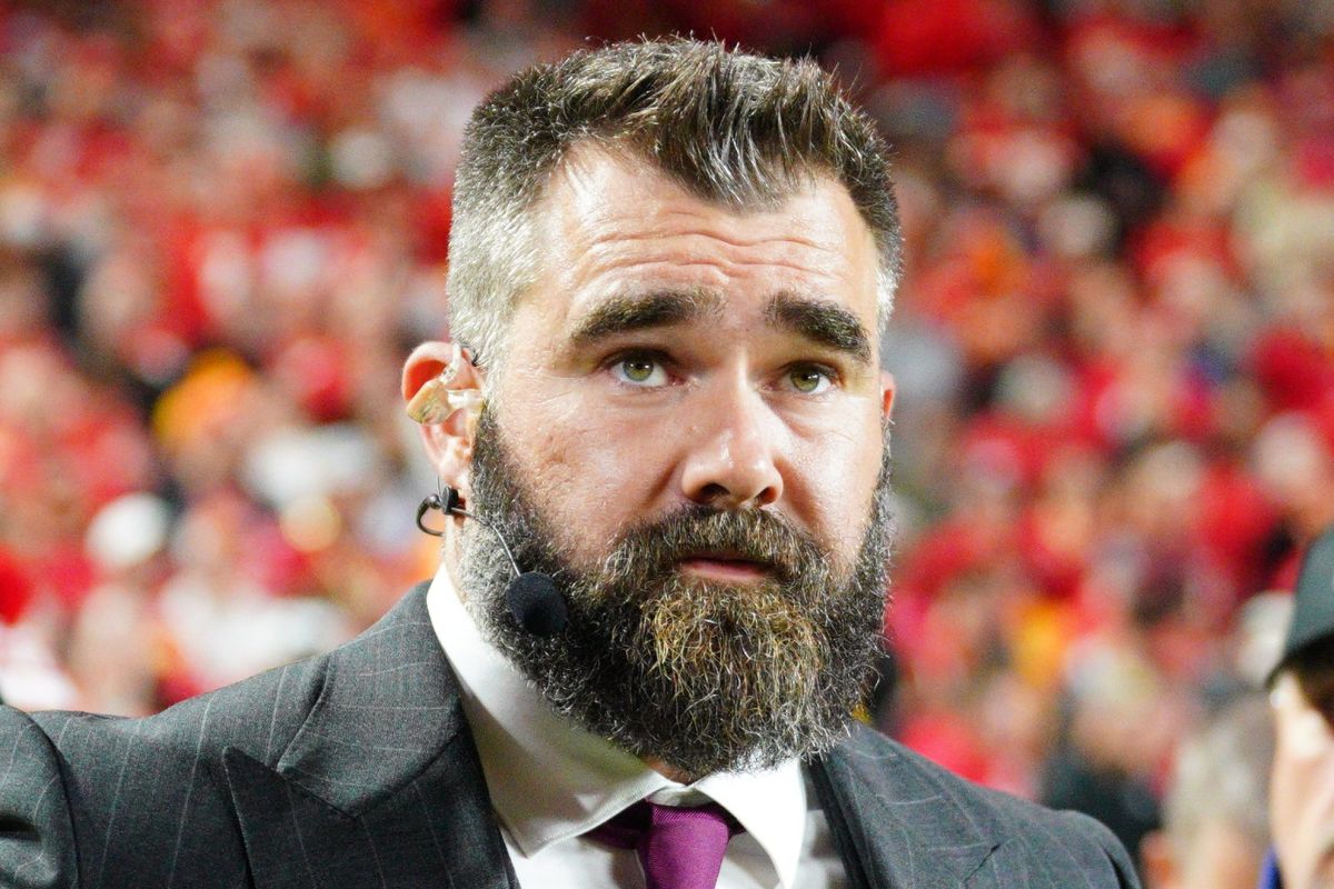 Former NFL player and ESPN commentator Jason Kelce