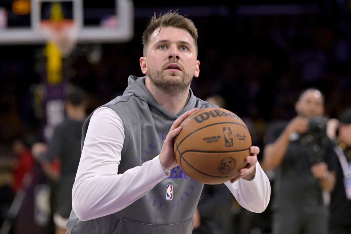 Luka Doncic's Future Wife Makes Post During Lakers-Jazz Game - Athlon Sports