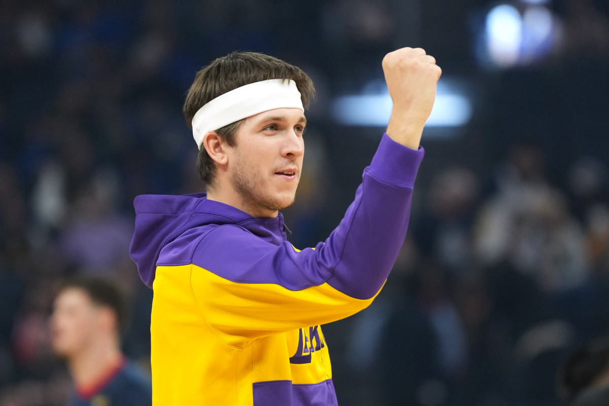 Los Angeles Lakers guard Austin Reaves