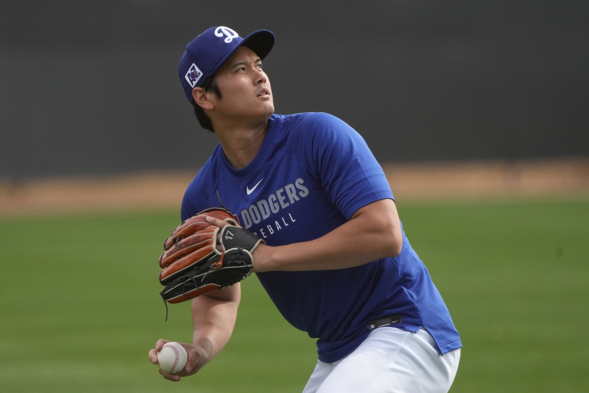 Los Angeles Dodgers two-way player Shohei Ohtani