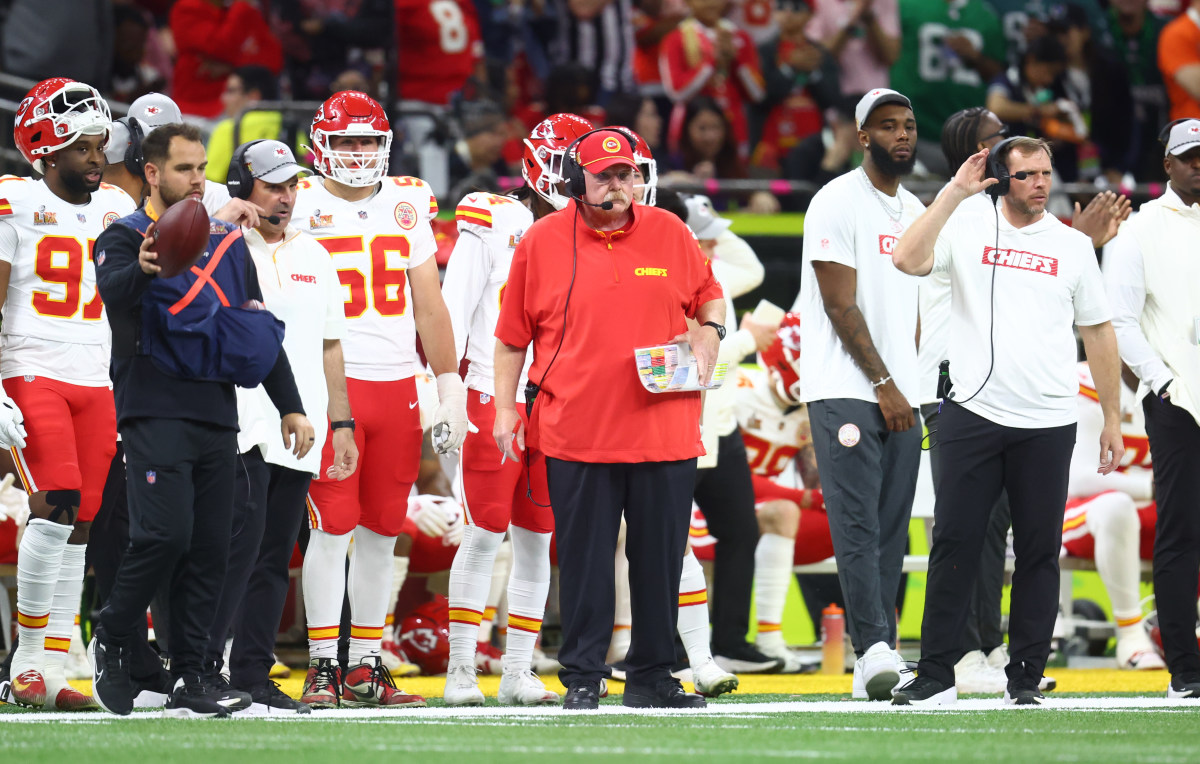 Kansas City Chiefs head coach Andy Reid.