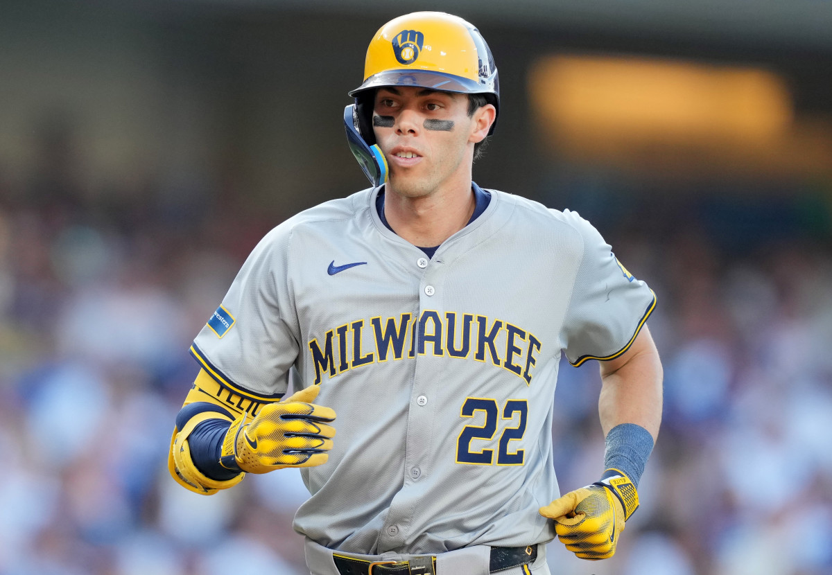 Brewers Announce Christian Yelich News Before Braves Game - Athlon Sports