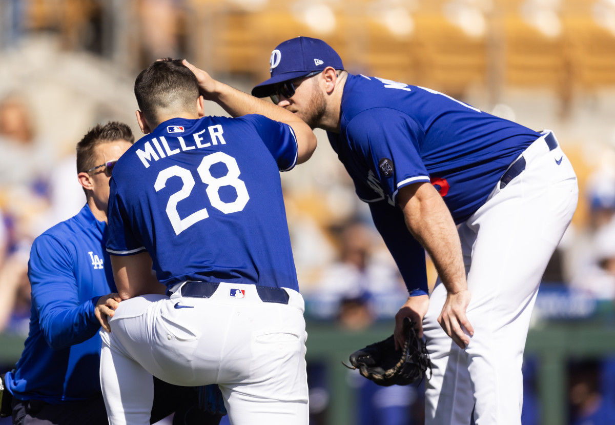 Dodgers Pitcher Hit in Head With 106MPH Line Drive, Leaves Game