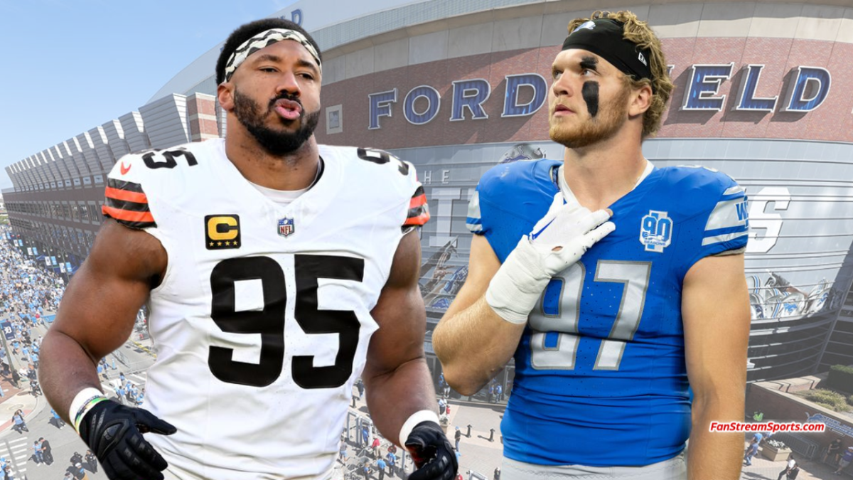 Detroit Lions' Aidan Hutchinson Reacts to Cleveland Browns Star Myles  Garrett's Trade Request - Athlon Sports