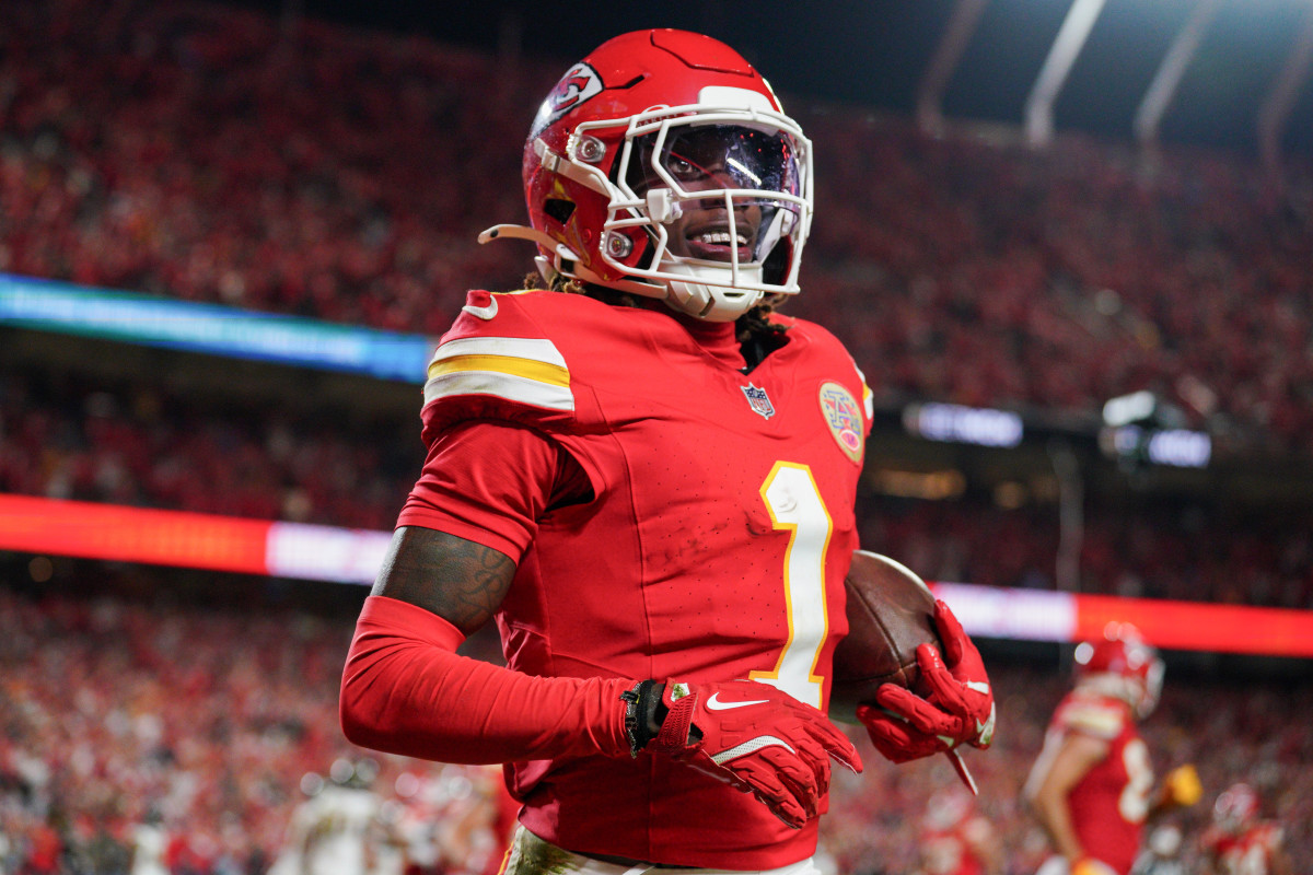 Chiefs Make WR Move After Xavier Worthy Arrest - Athlon Sports