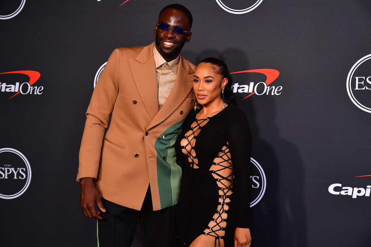 Golden State Warriors player Draymond Green and actress Hazel Renee