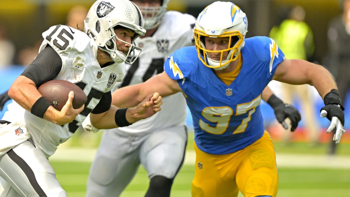 Chargers EDGE Joey Bosa Could Emerge as 'Top Target' for Bears - Athlon Sports