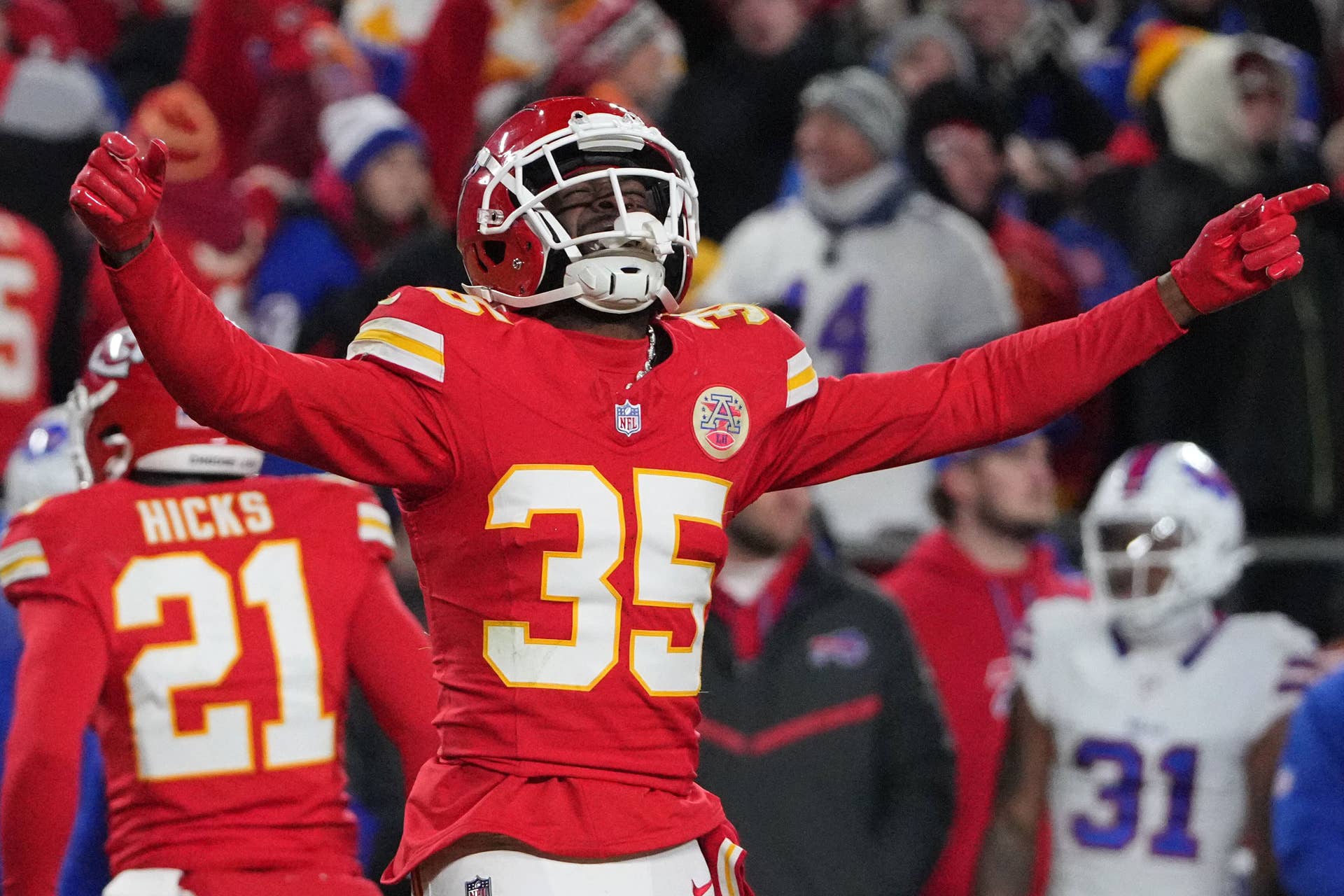 Kansas City Chiefs cornerback Jaylen Watson