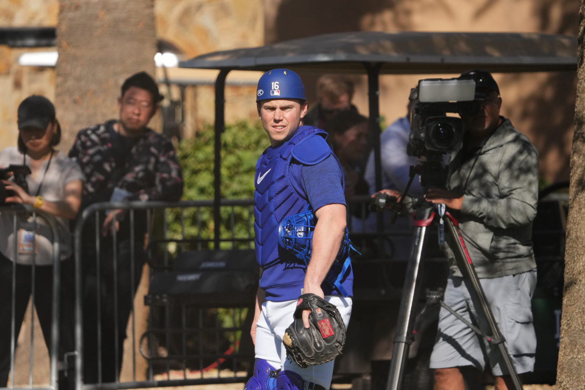 Los Angeles Dodgers catcher Will Smith