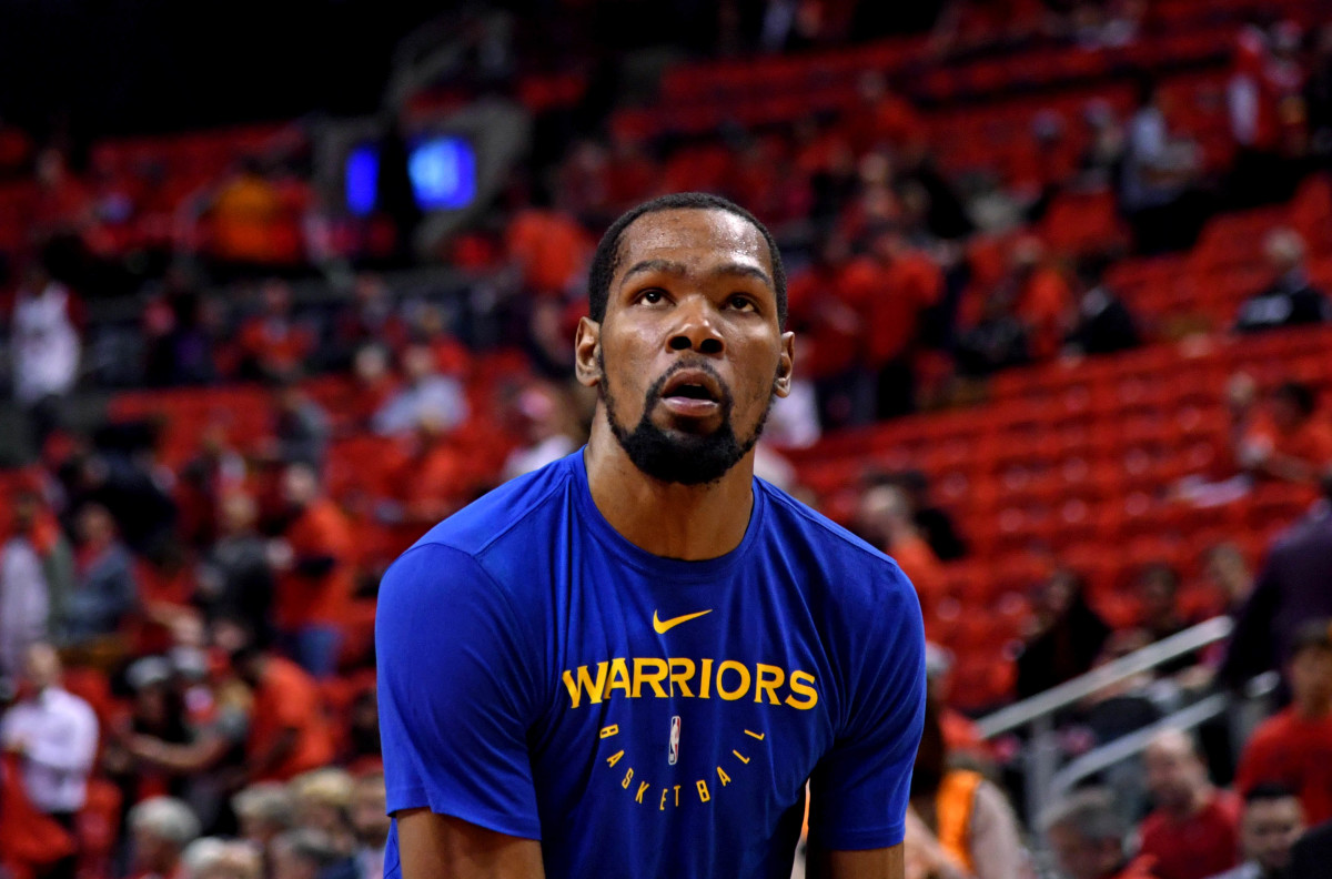 Former Golden State Warriors forward Kevin Durant