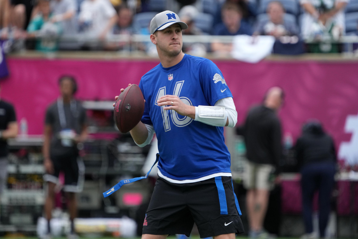 Detroit Lions quarterback Jared Goff