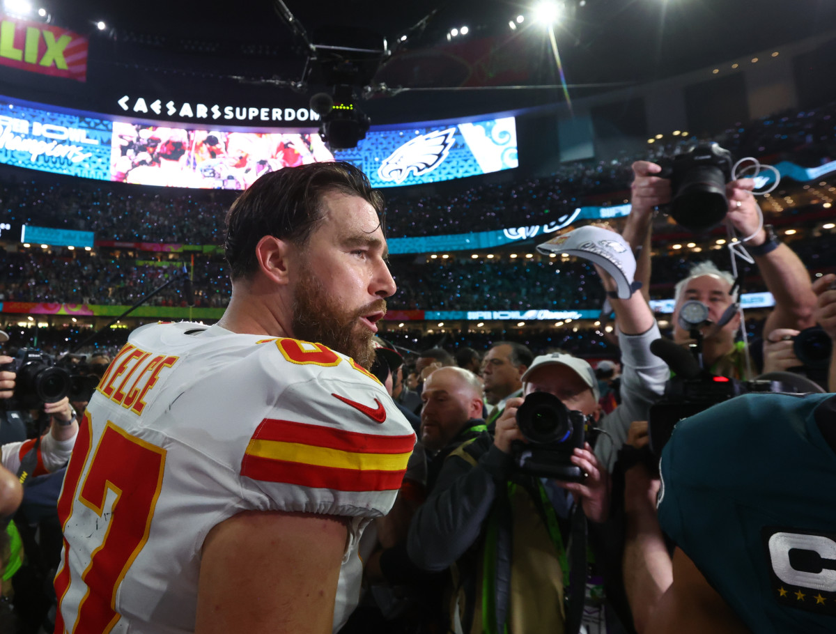 Travis Kelce's Painful Admission About Super Bowl Loss: 'It Hurts Inside  Still' - Athlon Sports