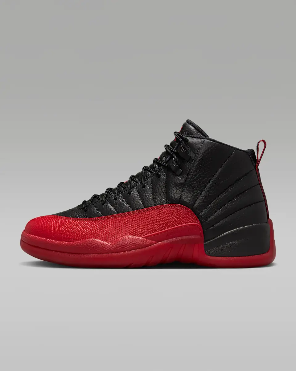 jordan 12 flu game on foot