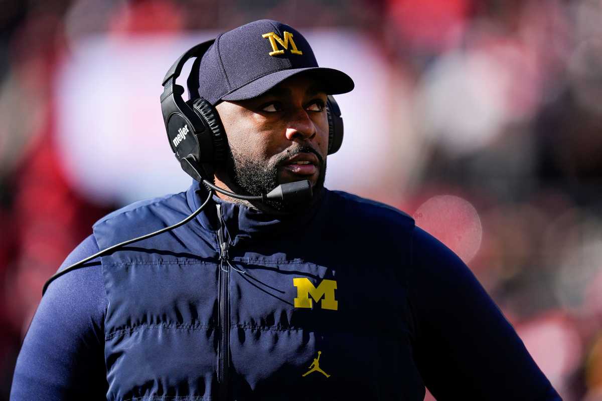 Michigan Wolverines Football Head Coach Sherrone Moore