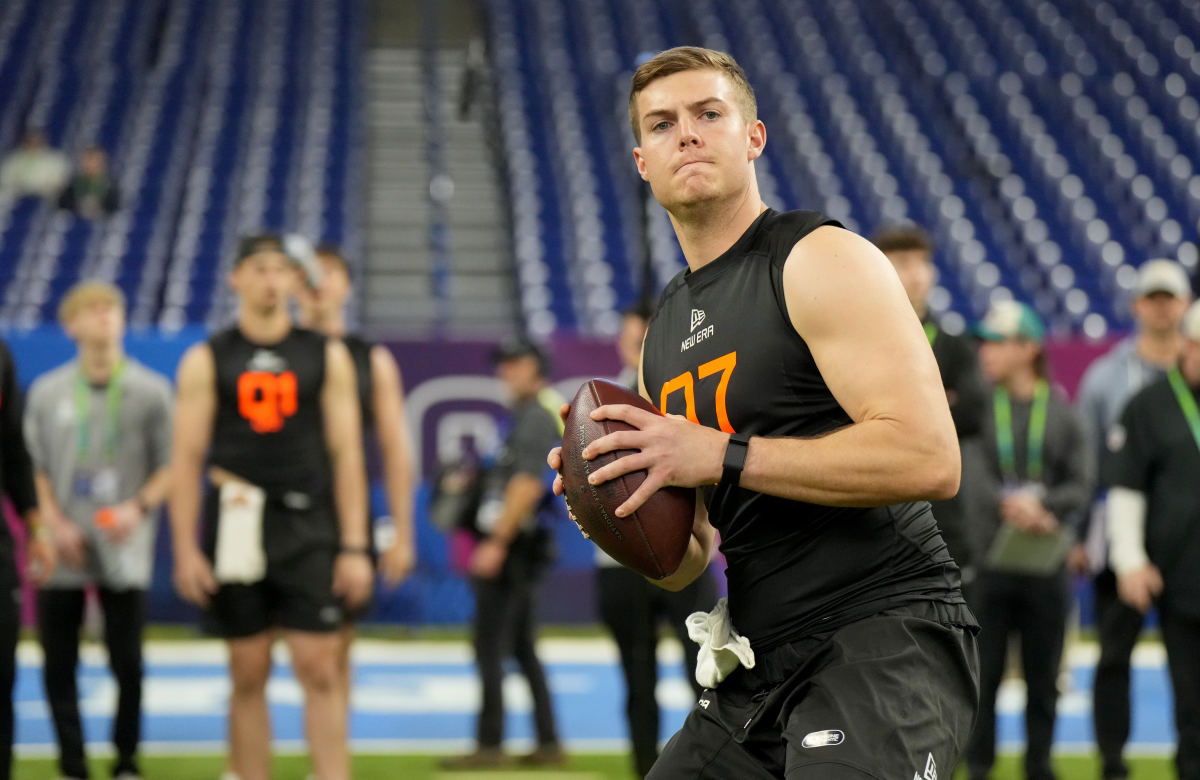 Former Ohio State Star QB Had 'Ugly' Showing at NFL Scouting Combine - Athlon Sports