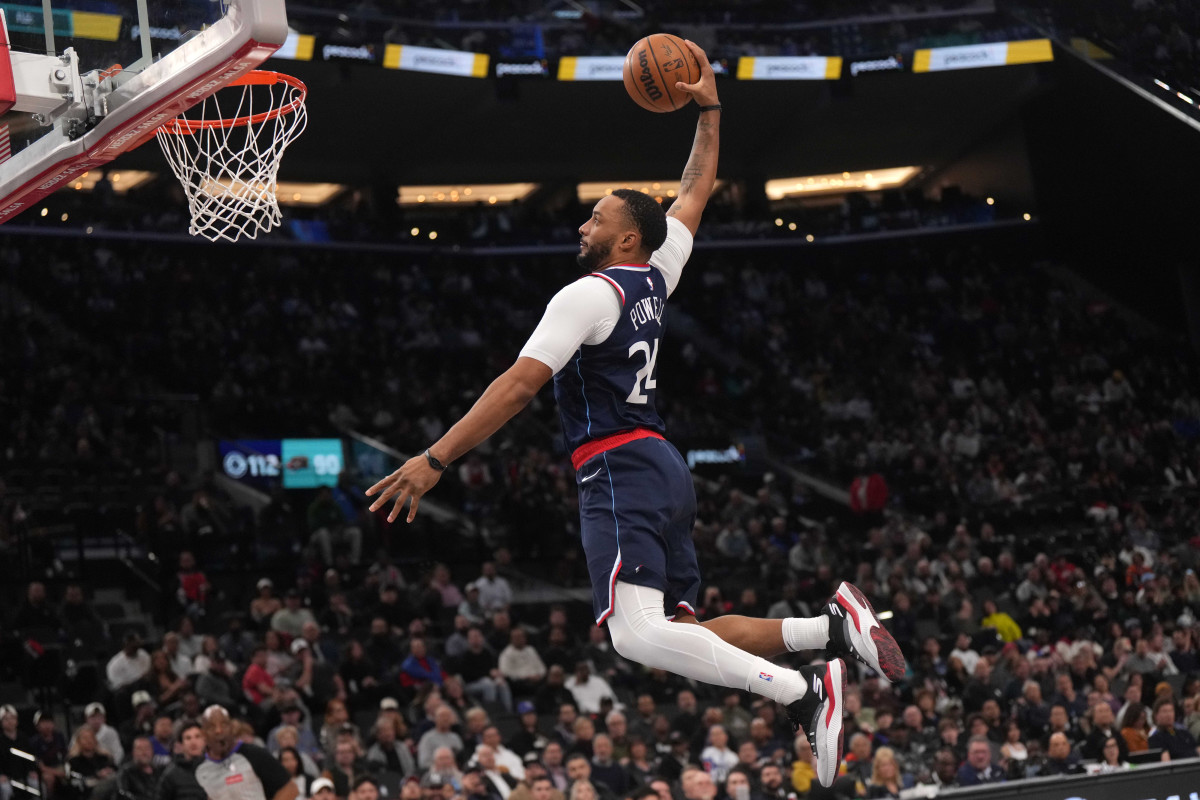LA Clippers guard Norman Powell (24)