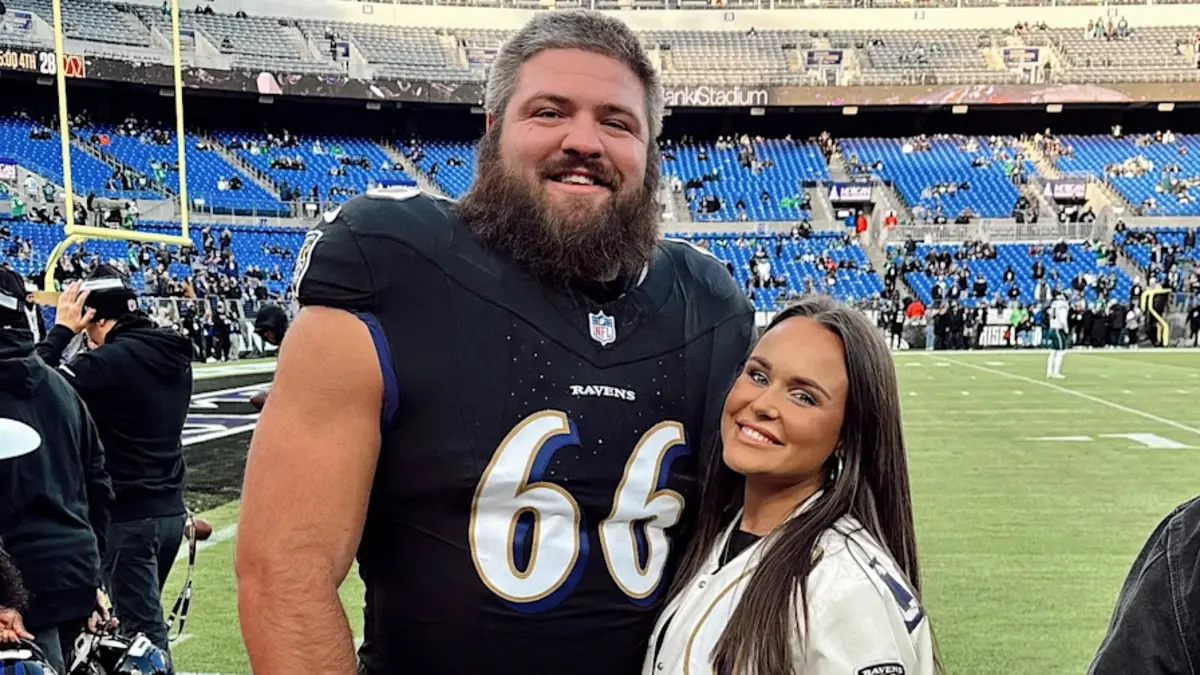 Baltimore Ravens' Offensive Lineman Files For Divorce Because Of Wife's  Alleged 'Adultery' - Athlon Sports