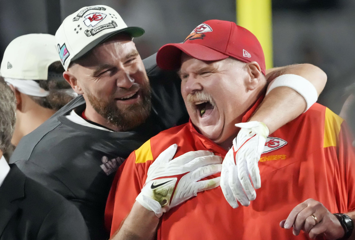 Kansas City Chiefs Coach Andy Reid Reveals Concern Level Over 'Step-Slower' Travis  Kelce - Athlon Sports