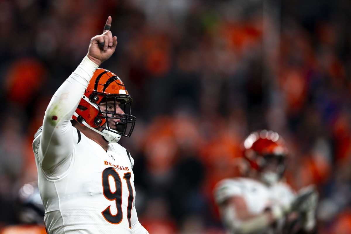 Cincinnati Bengals edge rusher Trey Hendrickson.