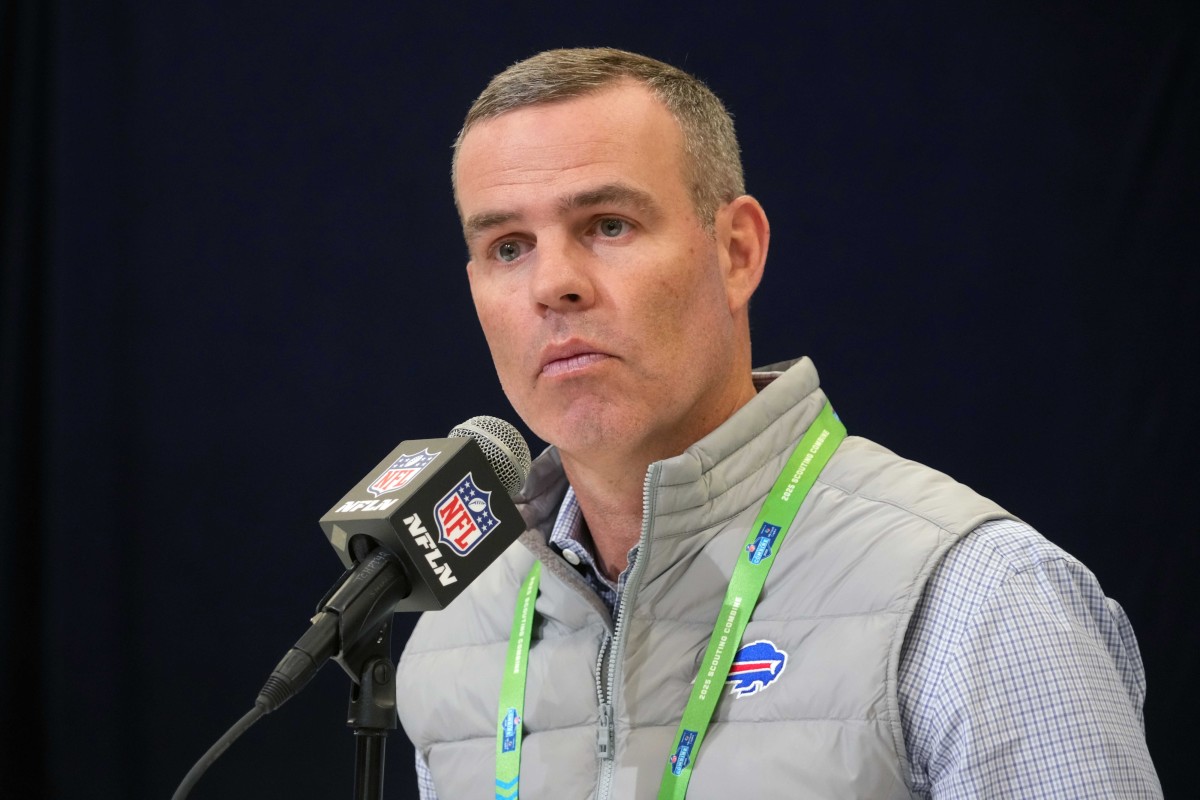 Buffalo Bills GM Brandon Beane Speaks Out On 'Setback' Suspension  Controversy - Athlon Sports