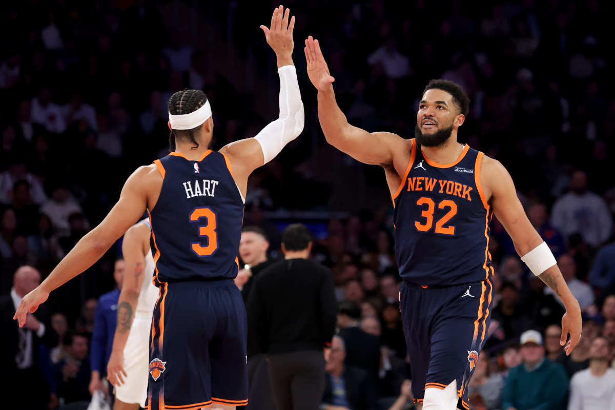 Karl Anthony Towns Sends Clear Josh Hart Message After Making History Karl Anthony Towns Sends Clear Josh Hart Message After Making History