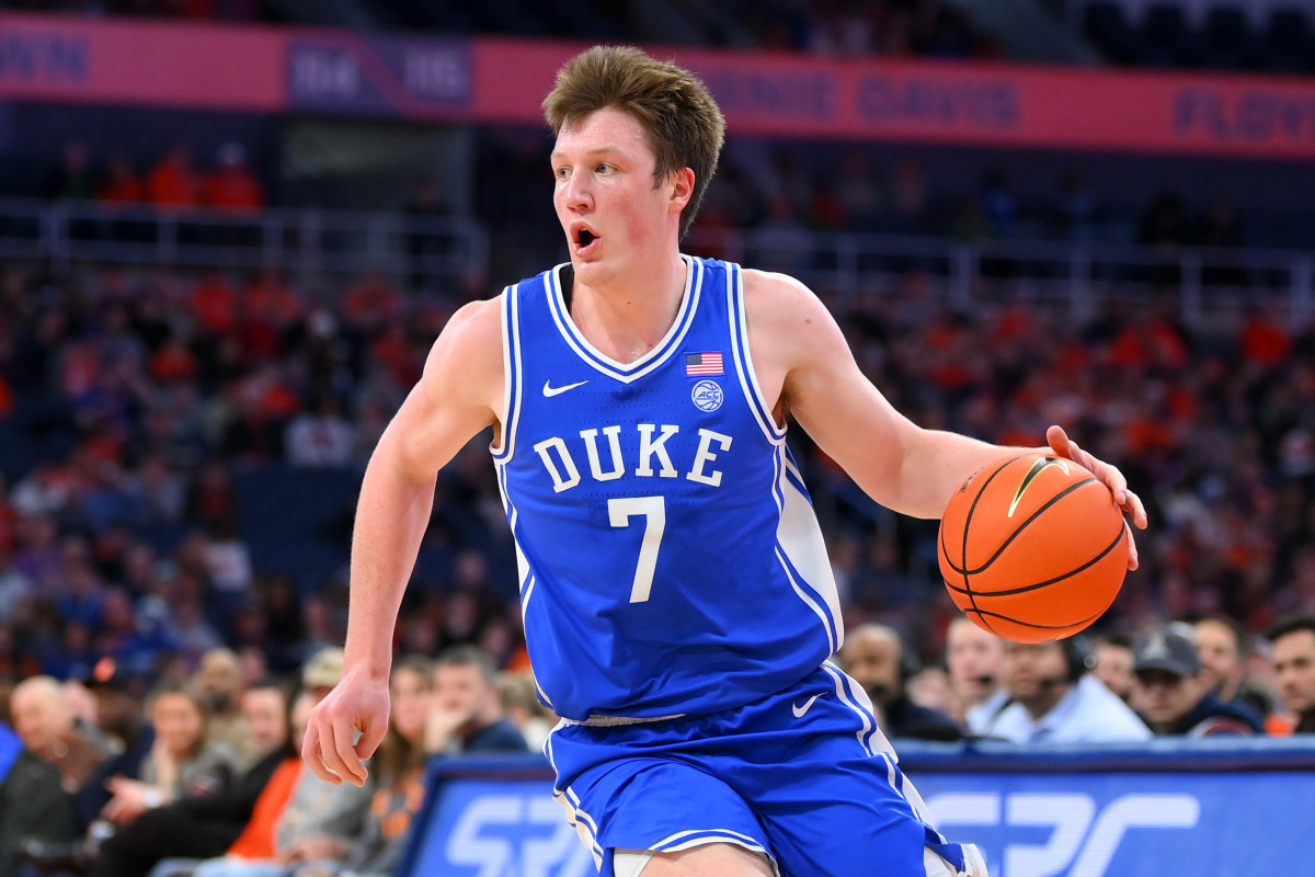 Duke Reacts to Big Kon Knueppel News on Tuesday - Athlon Sports