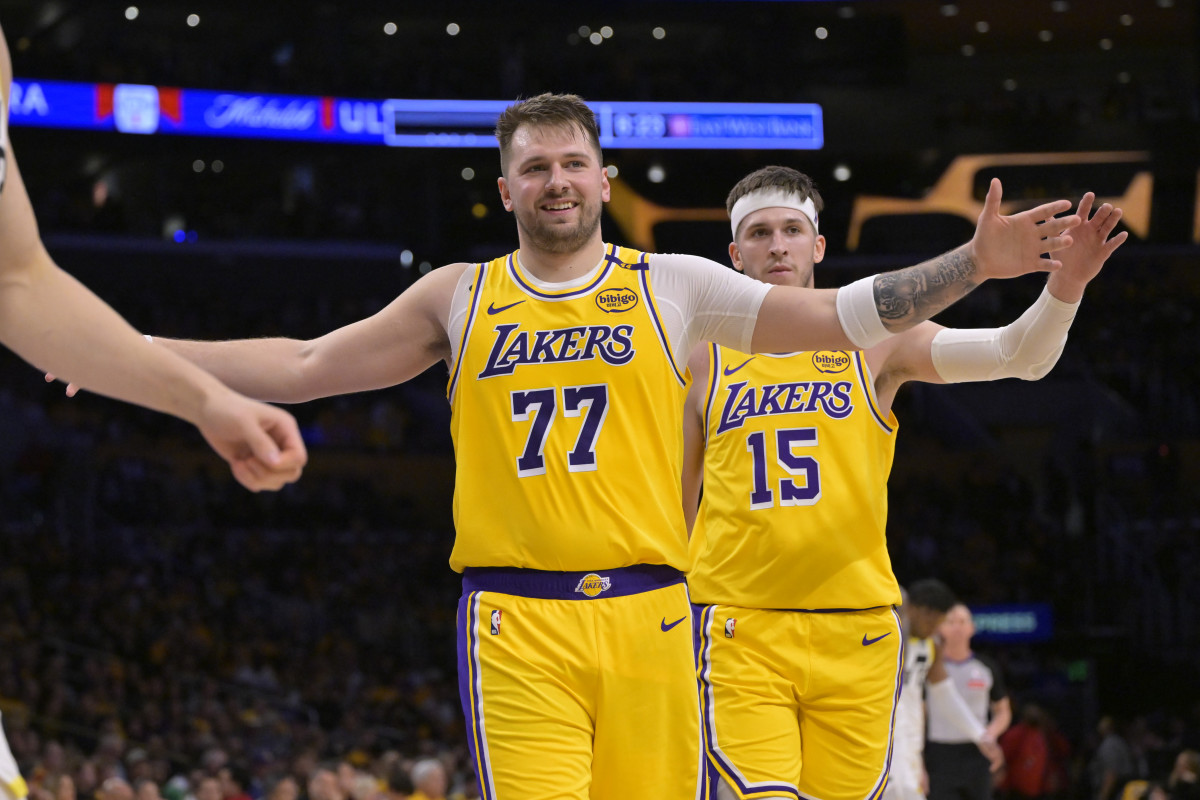 Lakers Star Austin Reaves' Agent Responds to Reported Luka Doncic Rift - Athlon Sports