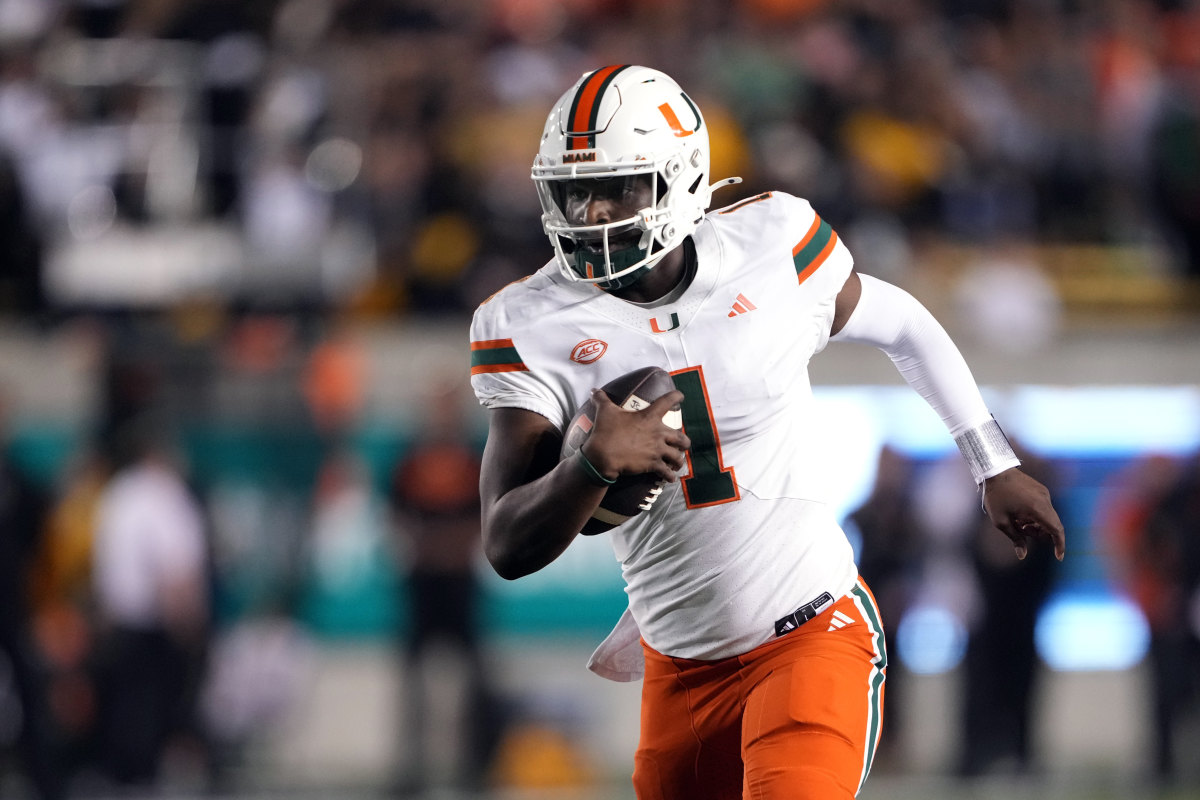 Titans 4-Round Mock Draft: Does Miami QB Cam Ward Go No. 1? - Athlon Sports