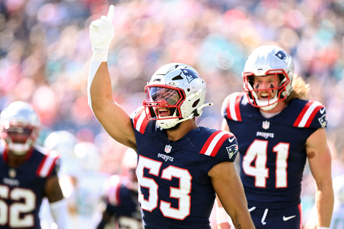 New England Patriots LB Christian Elliss