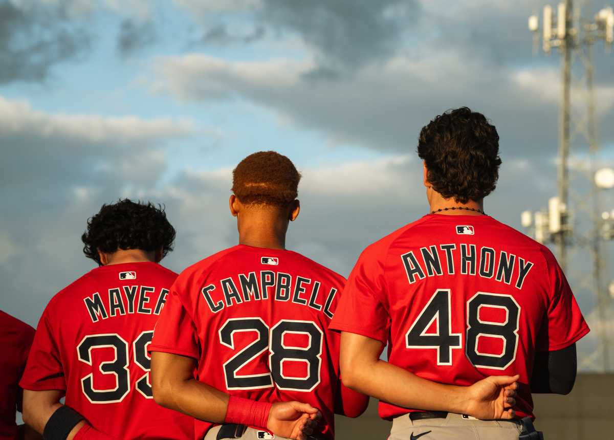 Kristian Campbell Sends Message to Red Sox Prospects Marcelo Mayer, Roman Anthony - Athlon Sports