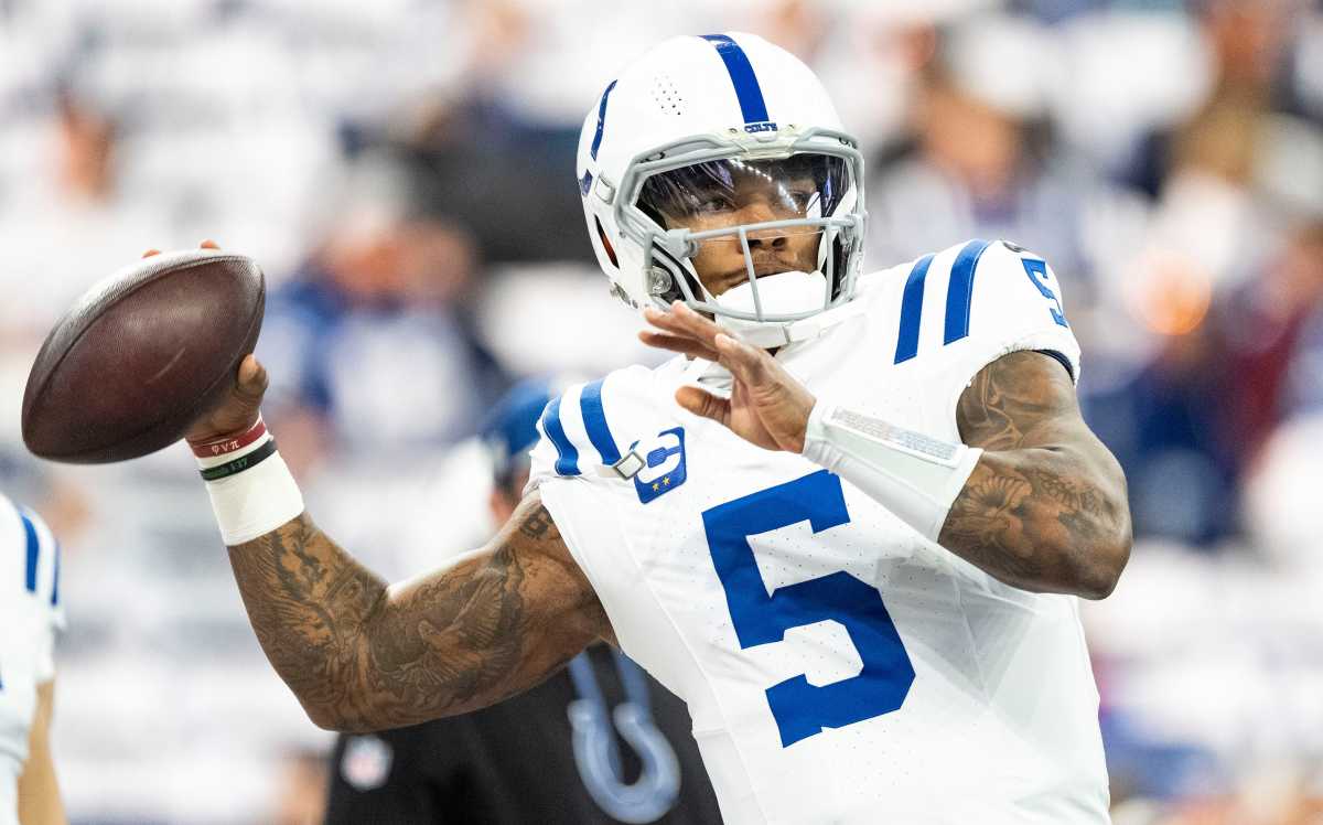 Colts Make Unfortunate Anthony Richardson Injury Update - Athlon Sports