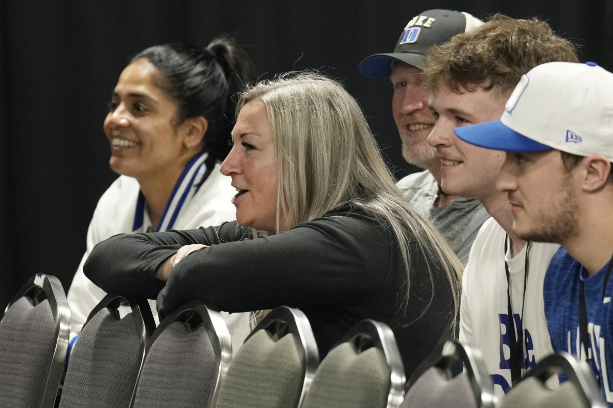 Kelly Flagg, mother of Duke Blue Devils forward Cooper Flagg.