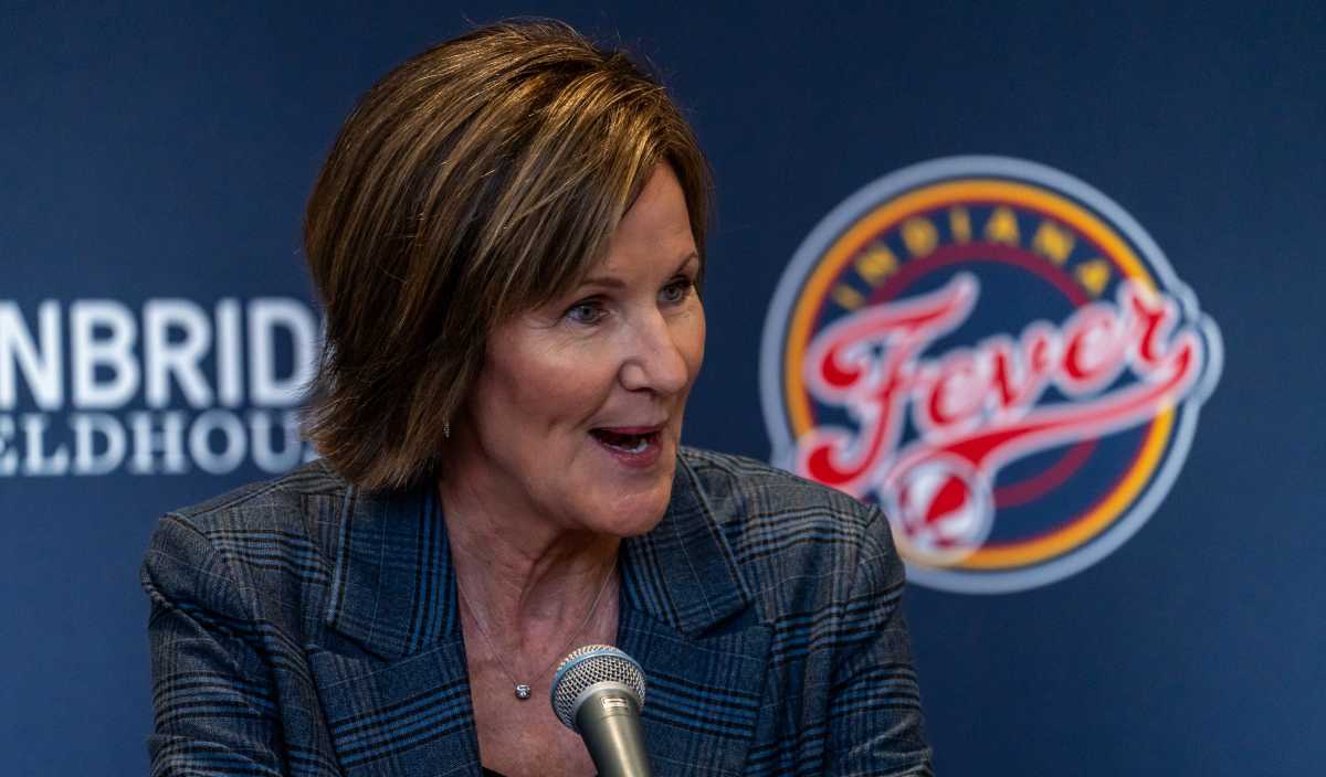 Indiana Fever President of Basketball and Business Operations Kelly Krauskopf.