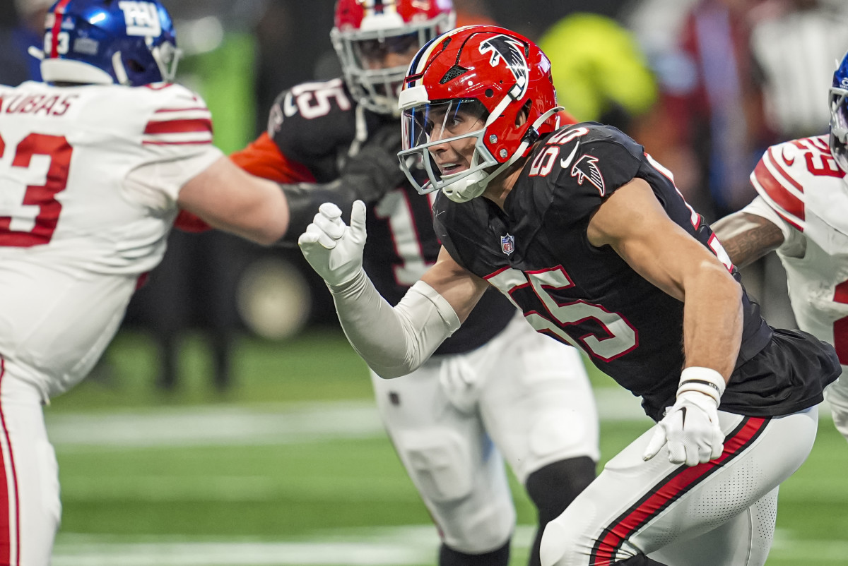 Kaden Elliss Predicted To Have A Breakout Season For The Falcons - Athlon Sports