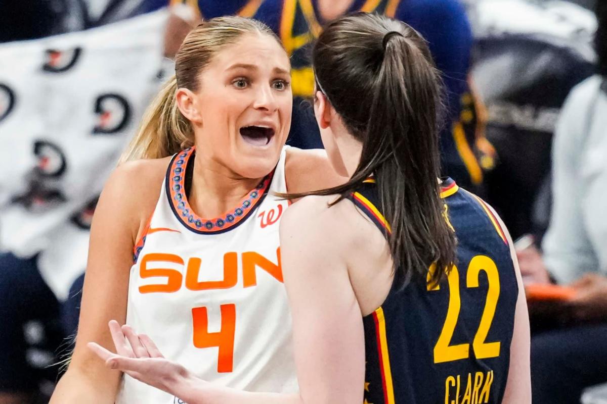 Fever vs. Sun: What Happened Between Caitlin Clark and Jacy Sheldon? -  Athlon Sports